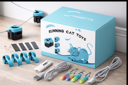 Automatic Indoor Pet Runner – Interactive Toy for Cats