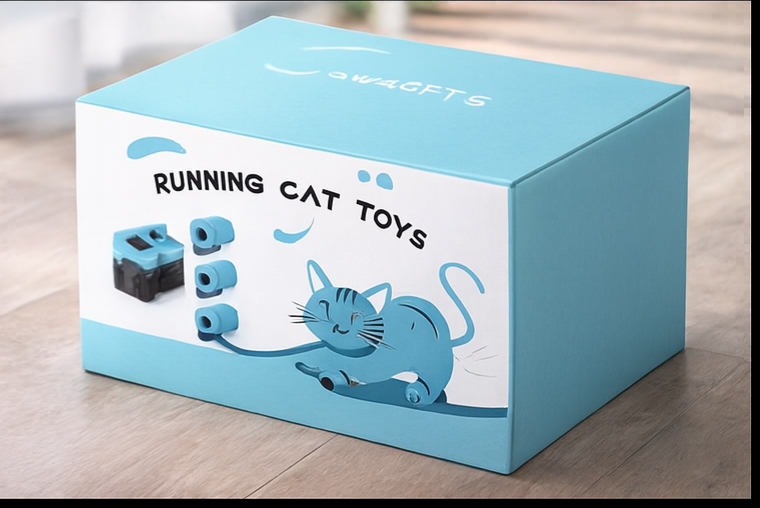 Automatic Indoor Pet Runner – Interactive Toy for Cats