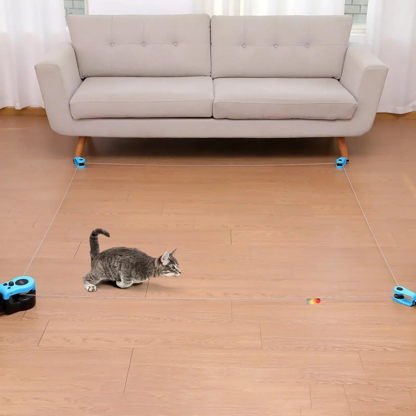 Smart Pet Runner – Interactive Toy for Cats & Dogs