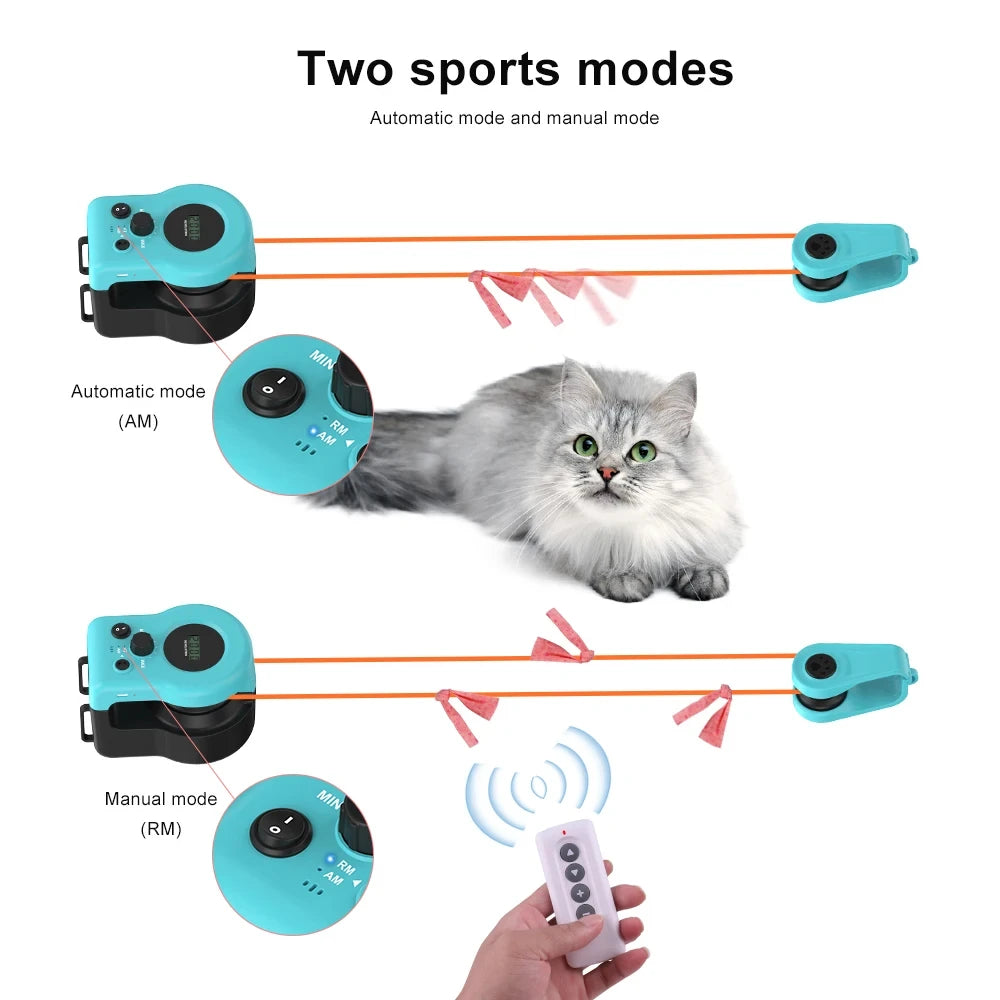 Smart Pet Runner – Interactive Toy for Cats & Dogs