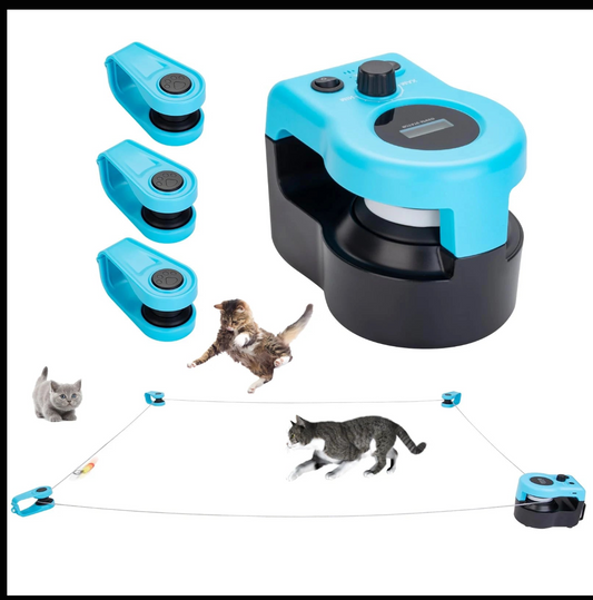 Automatic Indoor Pet Runner – Interactive Toy for Cats